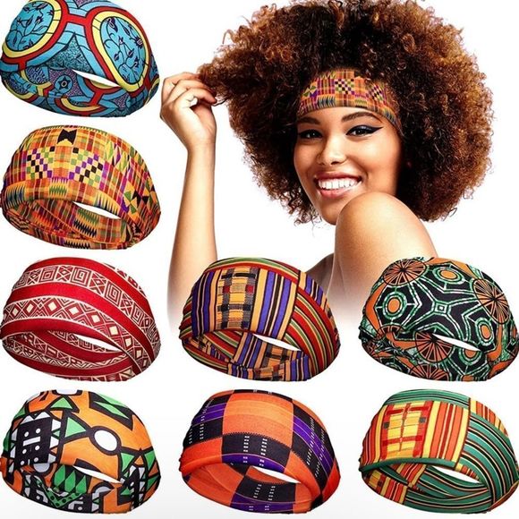 Accessories - Classic pattern African headbands​​​